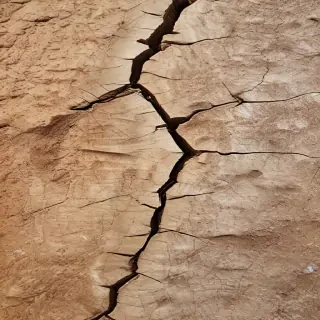 cracking texture
