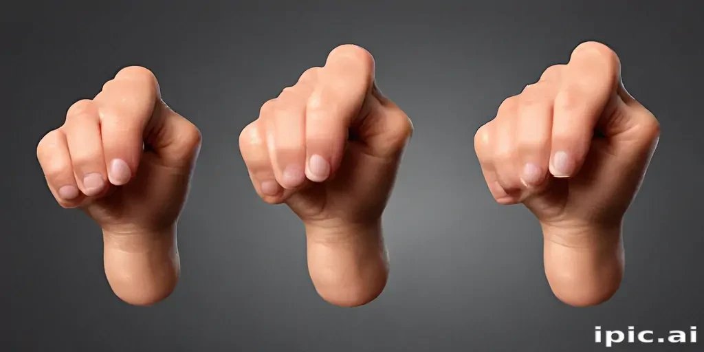 point finger png