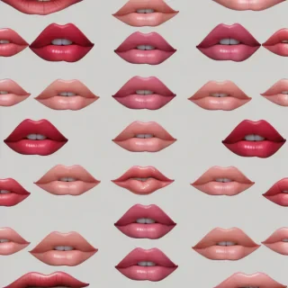 lips no background