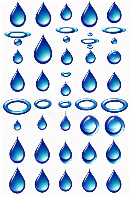 water drops clip art