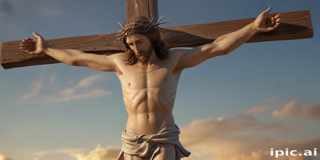 images of jesus christ on cross