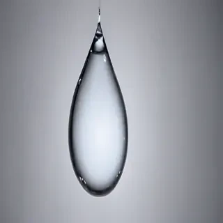 transparent water drop