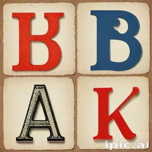 letters as images