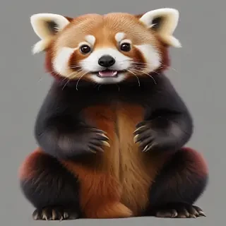 red panda png