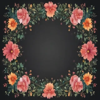 clipart floral border