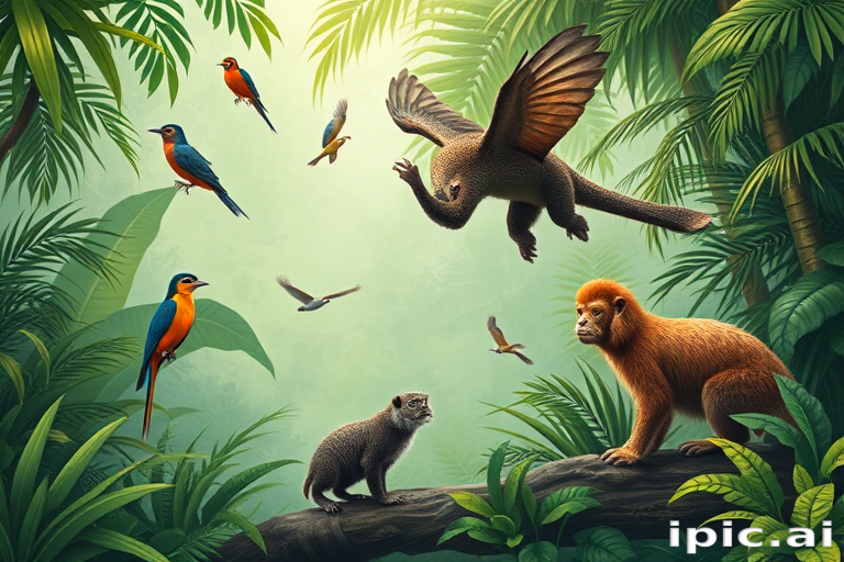 rainforest animals