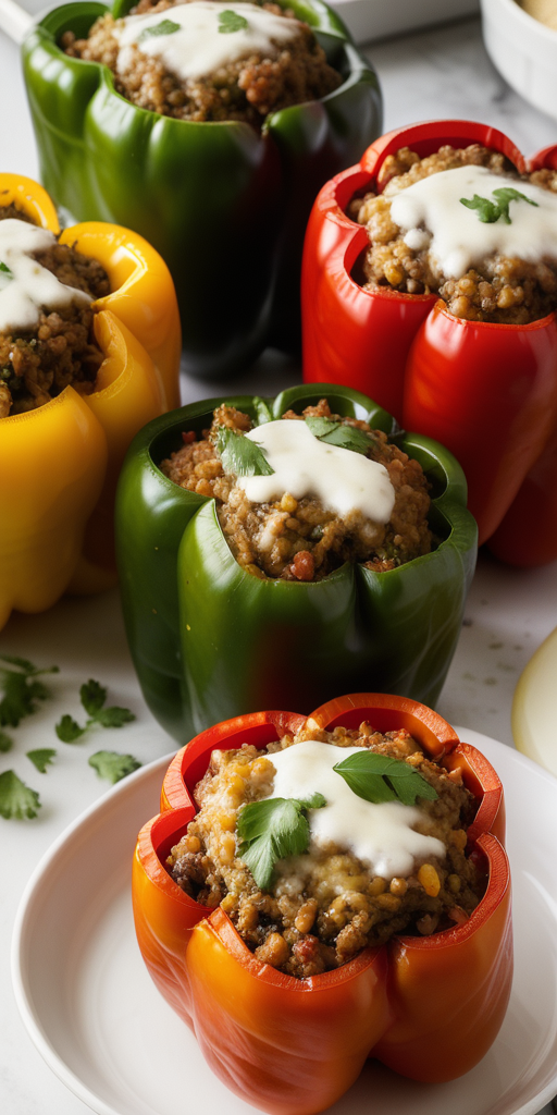 stuffed peppers recipe no rice