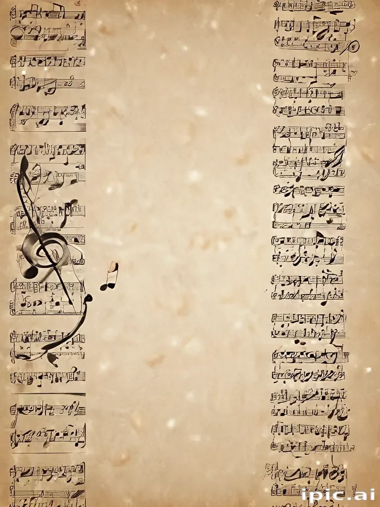 notes music background