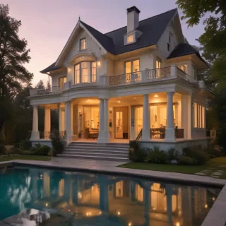 house background
