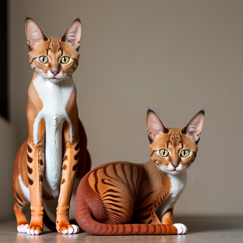 oriental bicolor cat breed