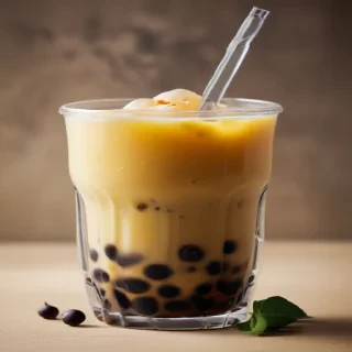 boba tea background