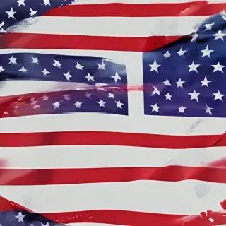 united states flag transparent