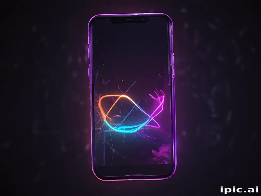 4k neon phone wallpaper