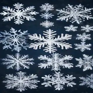 free snowflake clip art