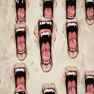 screaming background