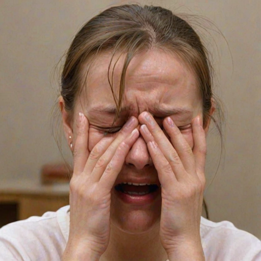 picture of someone crying