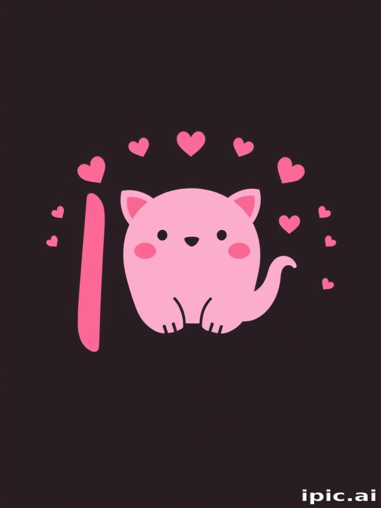 cute pink design