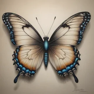 buttefly drawing