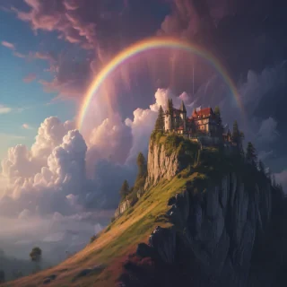 aesthetic rainbow backgrounds