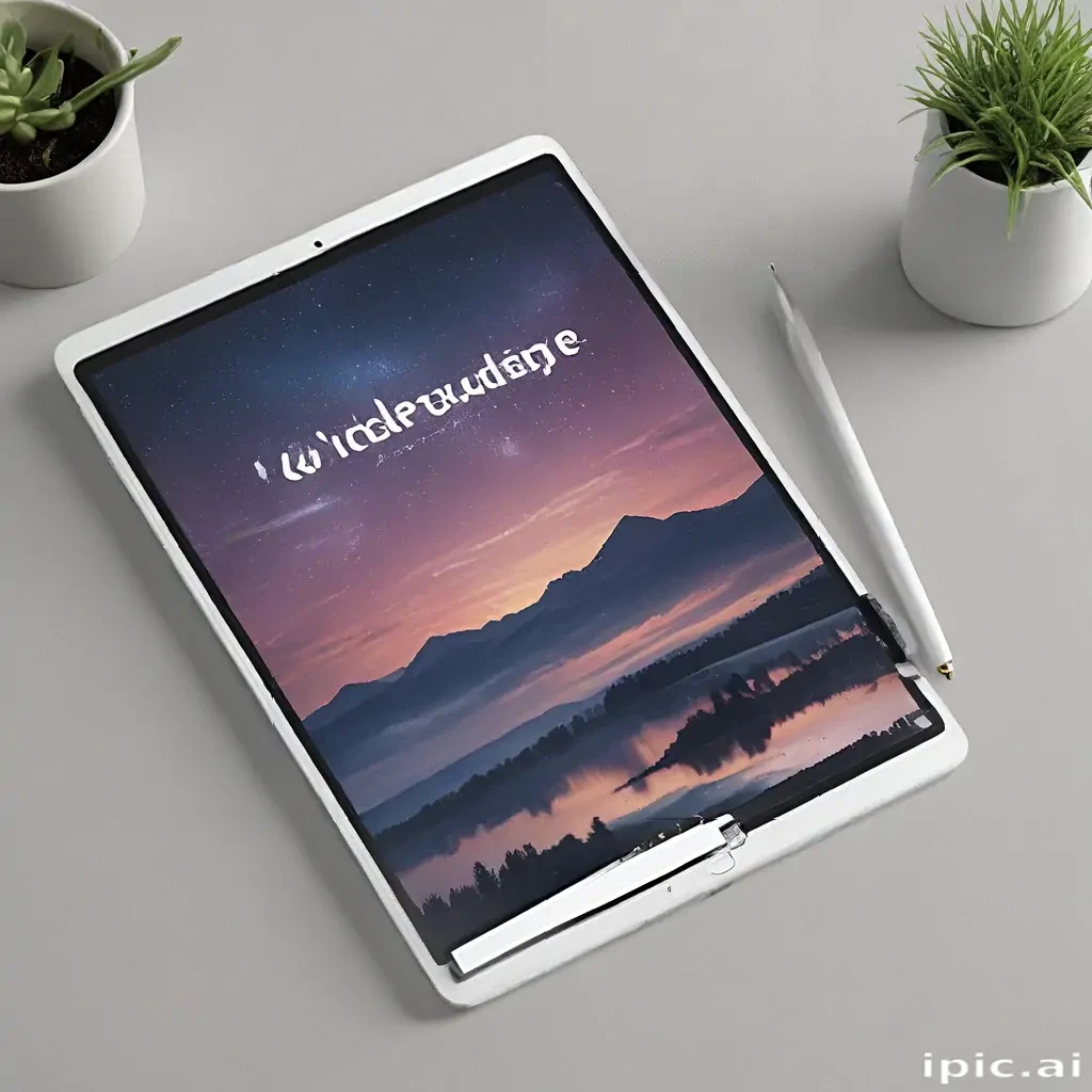 tablet mockup