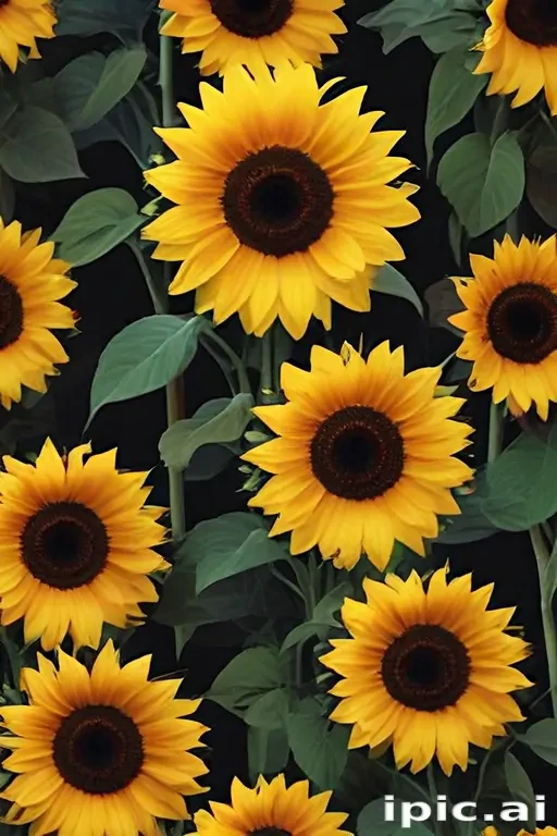 aesthetic sunflower wallpaper