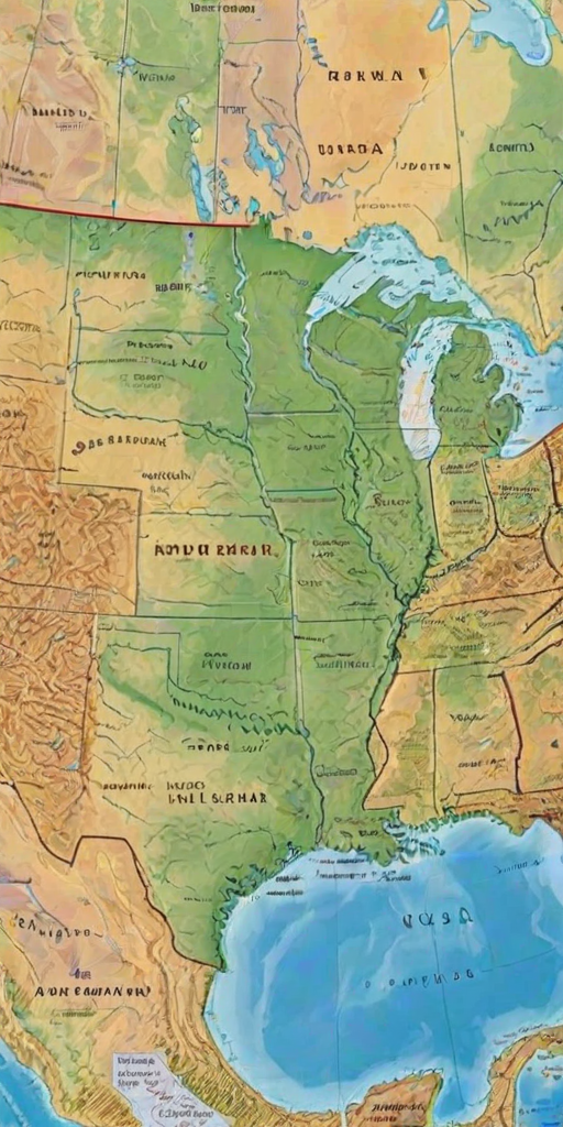 map of usa
