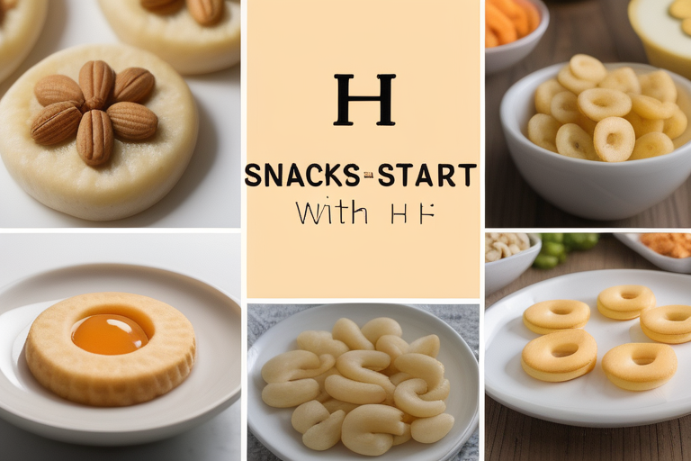 snacks that start with h