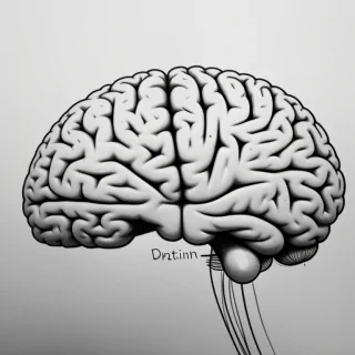 brain pictures drawing