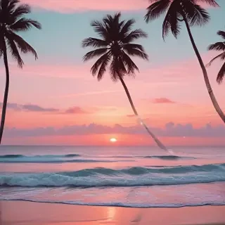 aesthetic backgrounds beach