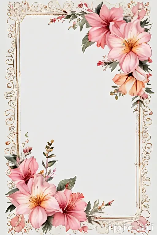 border flower png