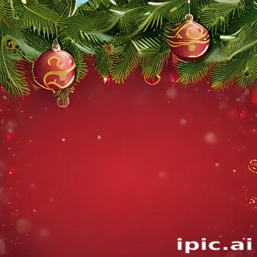 pretty christmas background