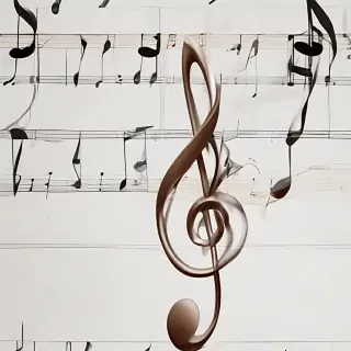 music note transparent background