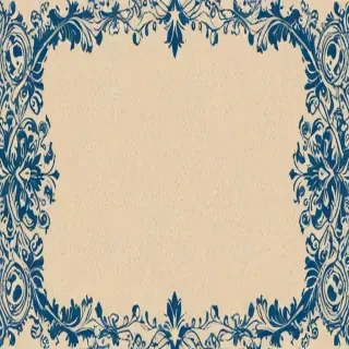 blue border design