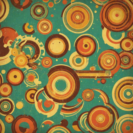 retro background