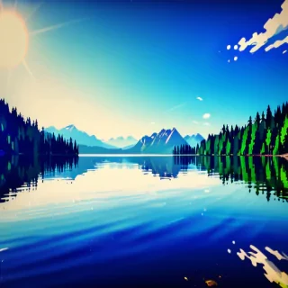 lake background