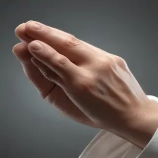 praying hands transparent background