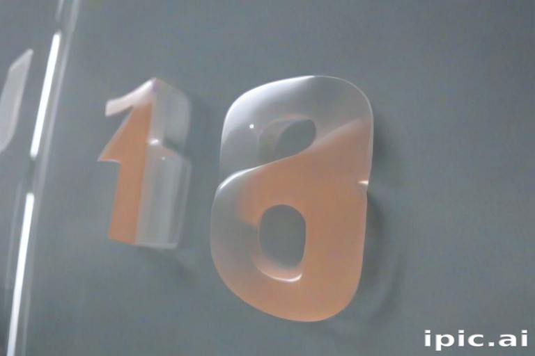 transparent numbers