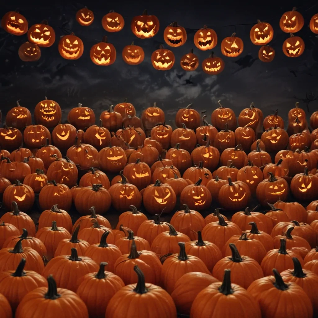 halloween pumpkin background