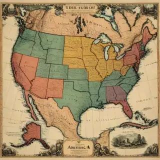 america map