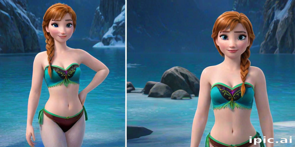 frozen anna bikini
