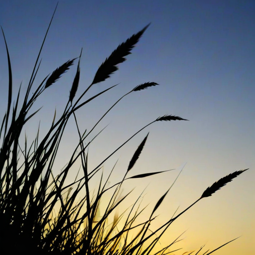 grass silhouette