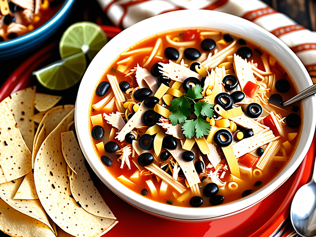 7 can chicken tortilla soup