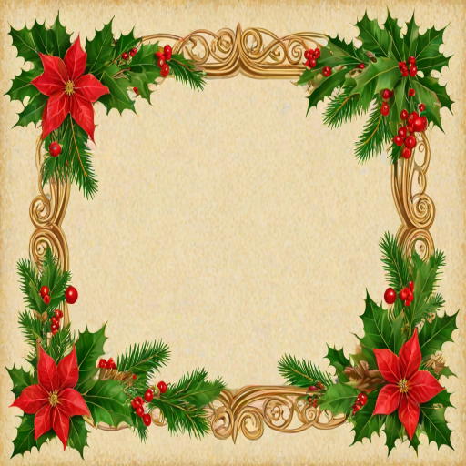 christmas frame clip art