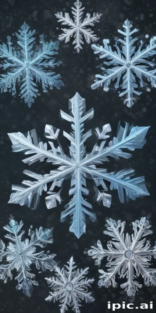 snowflake clipart transparent background