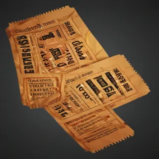 concert tickets png