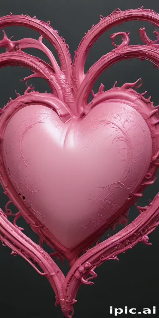 heart png pink