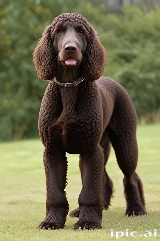 irish water spaniel