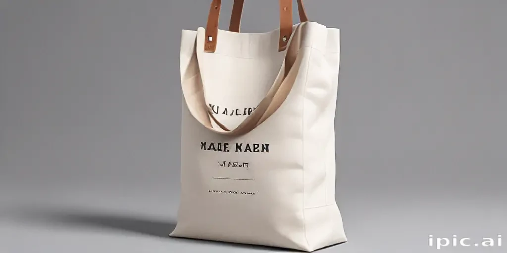 canvas bag mockup