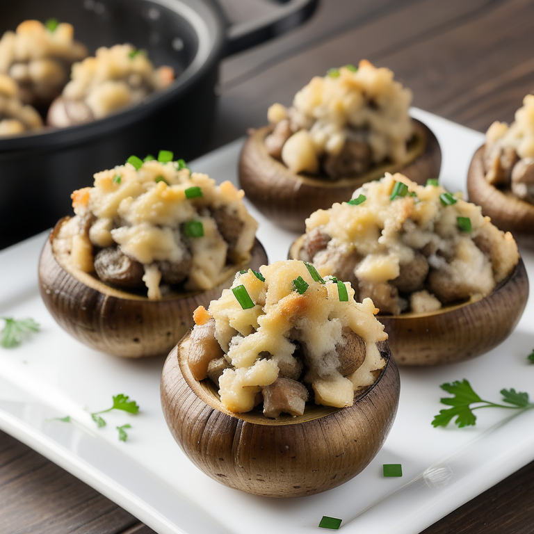 stove top stuffing stuffed mushrooms