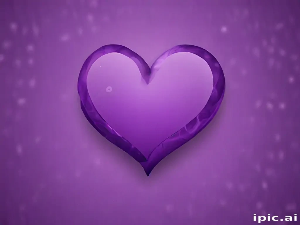 heart purple wallpaper